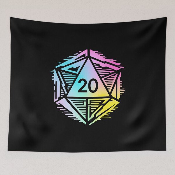 Item preview, D20 Neon Rift Punk Glow designed and sold by Timegraf.