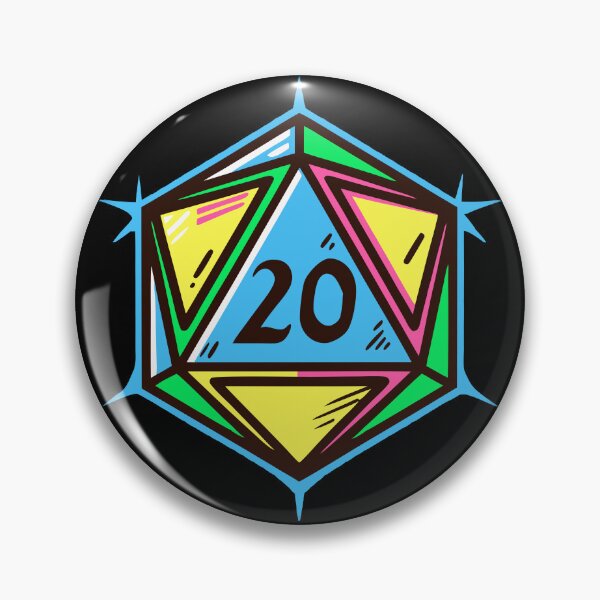 Item preview, D20 Neon Rift Punk Glow designed and sold by Timegraf.