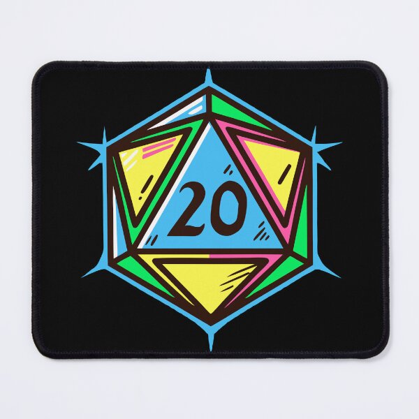 Item preview, D20 Neon Rift Punk Glow designed and sold by Timegraf.