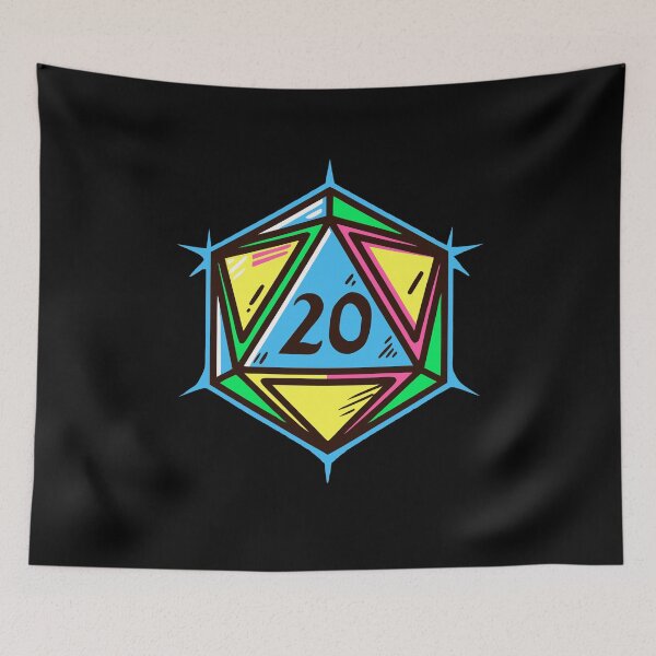 Item preview, D20 Neon Rift Punk Glow designed and sold by Timegraf.
