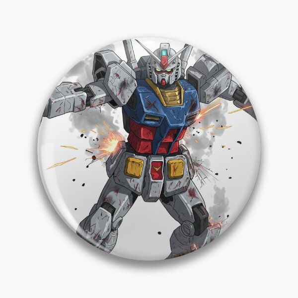 Item preview, Battle Damaged Gundam designed and sold by StitchNRebl.
