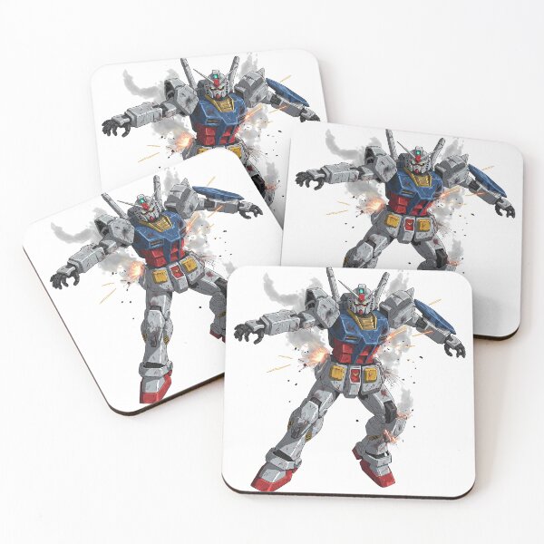 Item preview, Battle Damaged Gundam designed and sold by StitchNRebl.