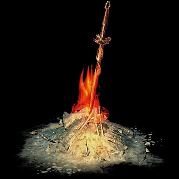 Artwork thumbnail, Bonfire – Dark Souls by Asmodeu5