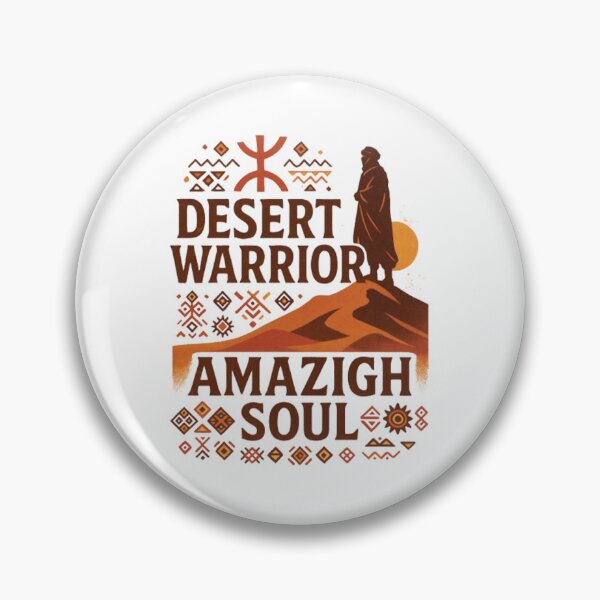 Item preview, Desert Warrior – Amazigh Soul ⵣ designed and sold by salimarts5dz.