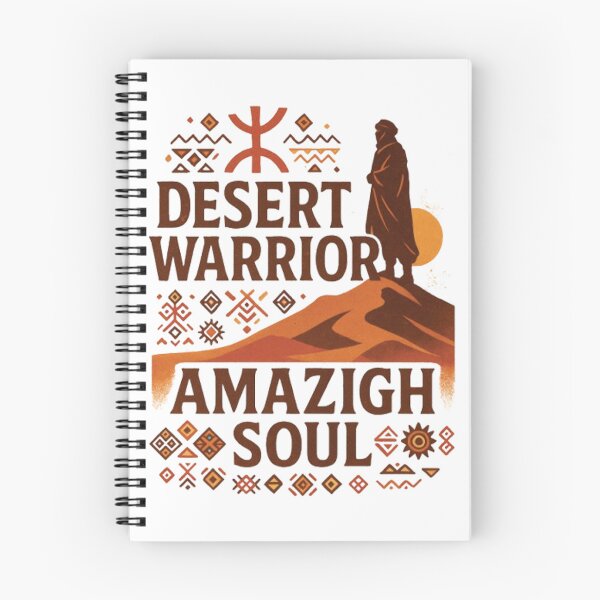 Item preview, Desert Warrior – Amazigh Soul ⵣ designed and sold by salimarts5dz.