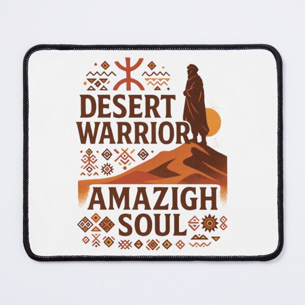 Item preview, Desert Warrior – Amazigh Soul ⵣ designed and sold by salimarts5dz.