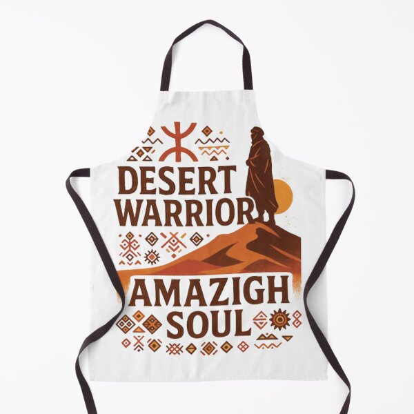 Item preview, Desert Warrior – Amazigh Soul ⵣ designed and sold by salimarts5dz.