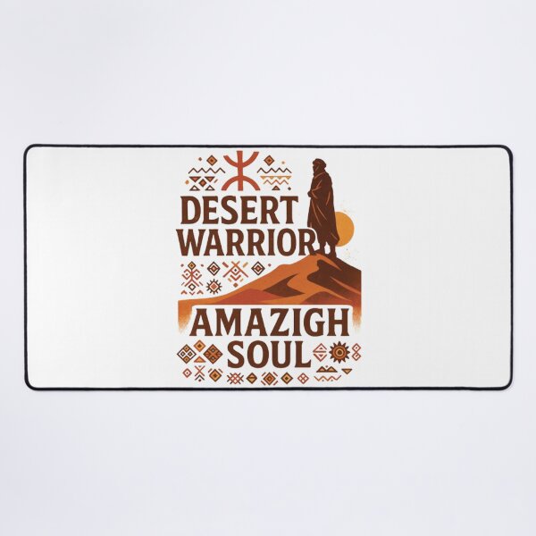 Item preview, Desert Warrior – Amazigh Soul ⵣ designed and sold by salimarts5dz.
