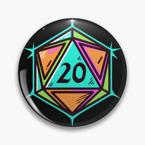 Item preview, D20 Neon Rift Punk Glow designed and sold by Timegraf.