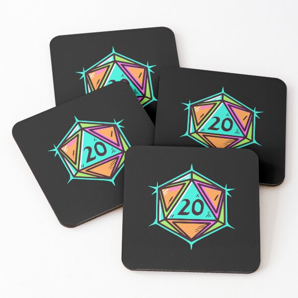 Item preview, D20 Neon Rift Punk Glow designed and sold by Timegraf.