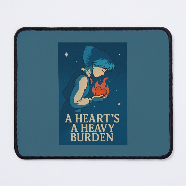 Item preview, A Heart’s a Heavy Burden – Howl’s Moving Castle designed and sold by kicoramia.