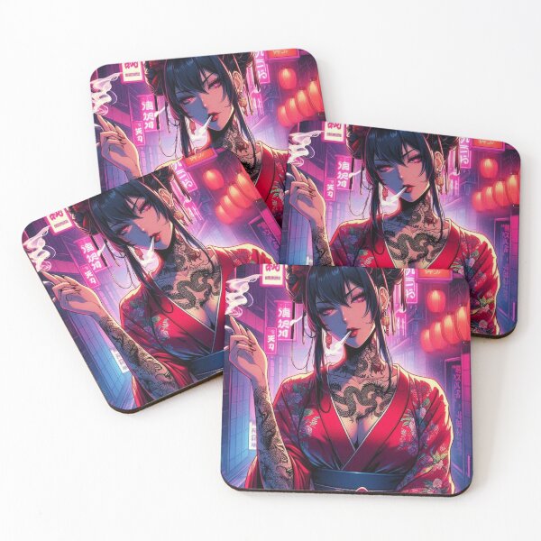 Item preview, yakuza girl designed and sold by Creativnani.