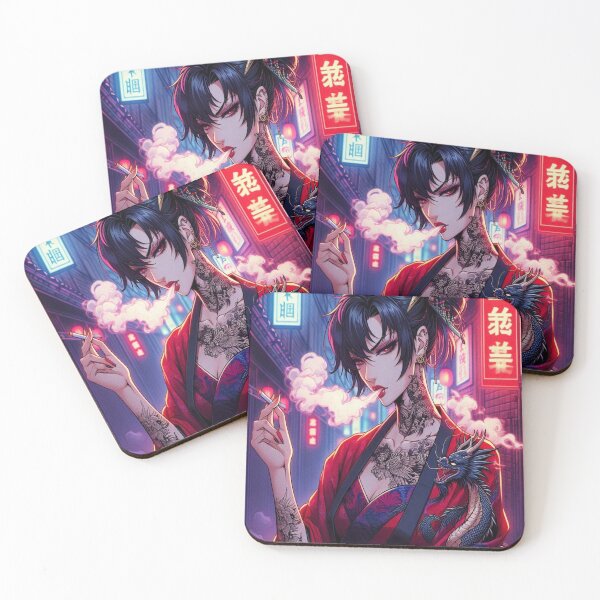 Item preview, yakuza girl designed and sold by Creativnani.