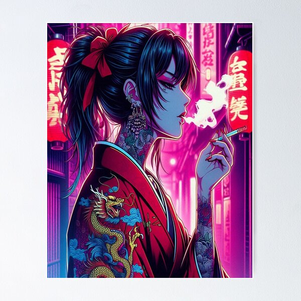 Item preview, yakuza girl designed and sold by Creativnani.