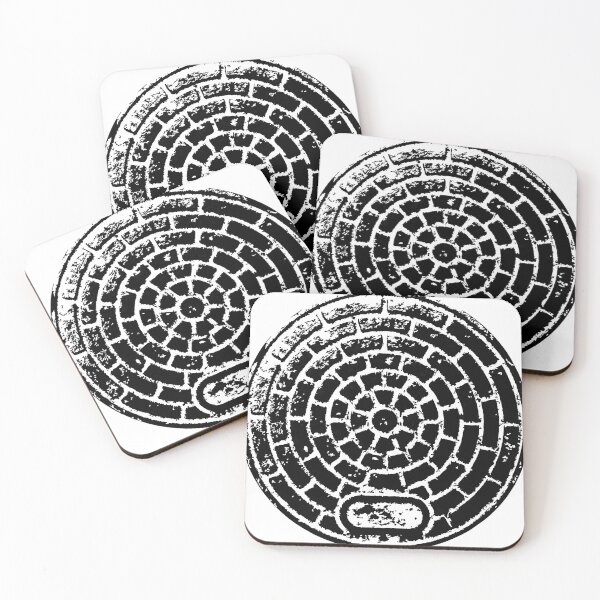 Item preview, Brooklyn Manhole Covers, brooklyn street art designed and sold by massingso.