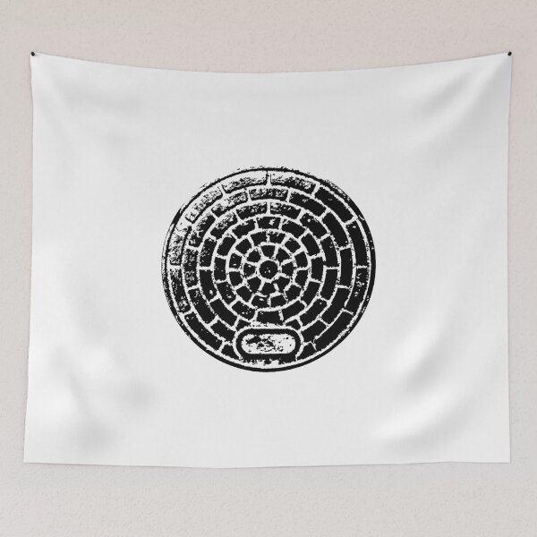 Item preview, Brooklyn Manhole Covers, brooklyn street art designed and sold by massingso.
