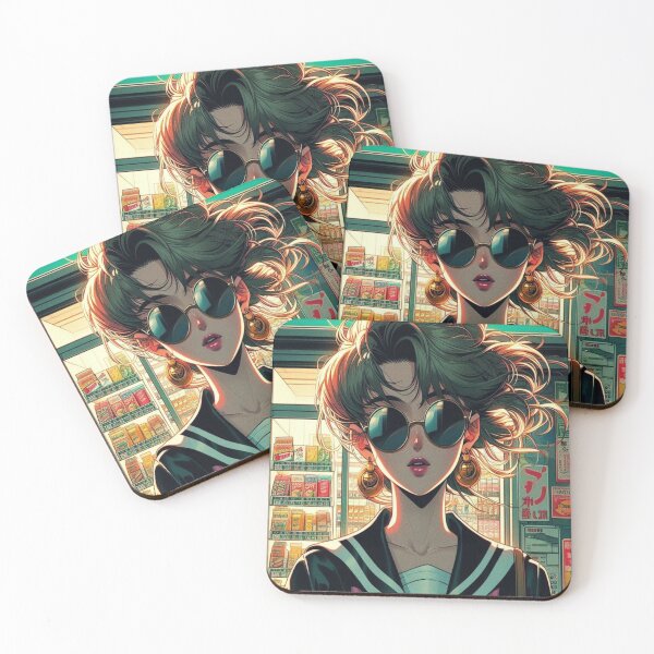 Item preview, Retro anime girl designed and sold by Creativnani.