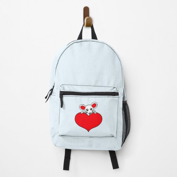 Item preview, Mouse Heart Love Symbol Favorite Animal Pet Cute designed and sold by shirt-o-mat.