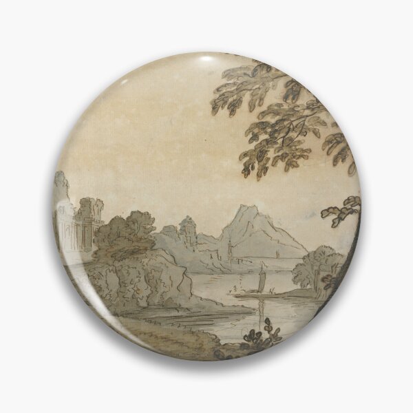 Item preview, Italian landscape designed and sold by 19th Century in Color.