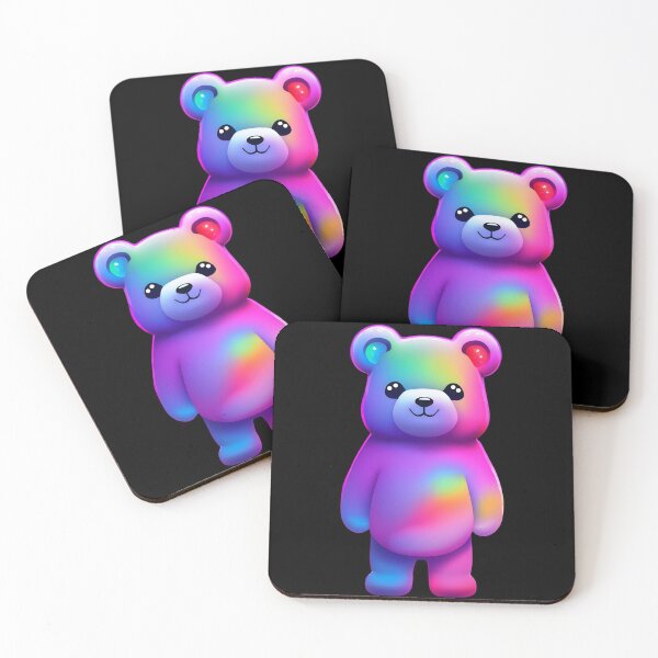 Item preview, Rainbow Space Bear designed and sold by The Neon Pastel.