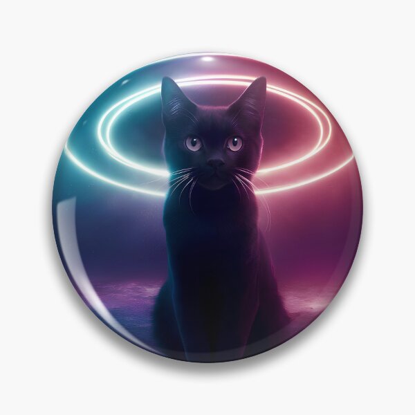 Item preview, Cat's neon cosmic odyssey designed and sold by Paul-Place.