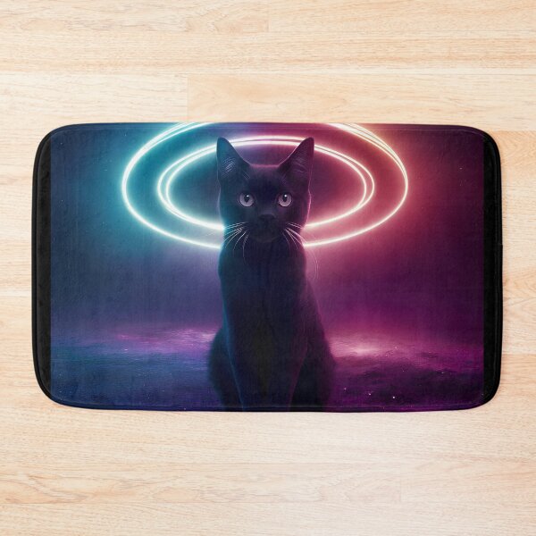 Item preview, Cat's neon cosmic odyssey designed and sold by Paul-Place.