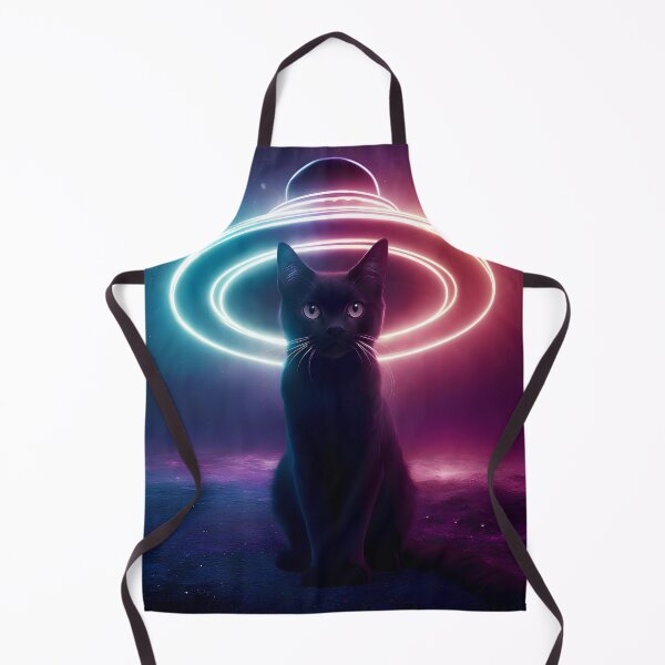 Item preview, Cat's neon cosmic odyssey designed and sold by Paul-Place.