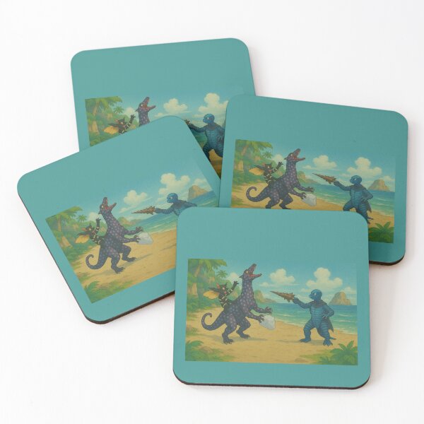 Item preview, Trouble on the Beach  designed and sold by KonureKing.