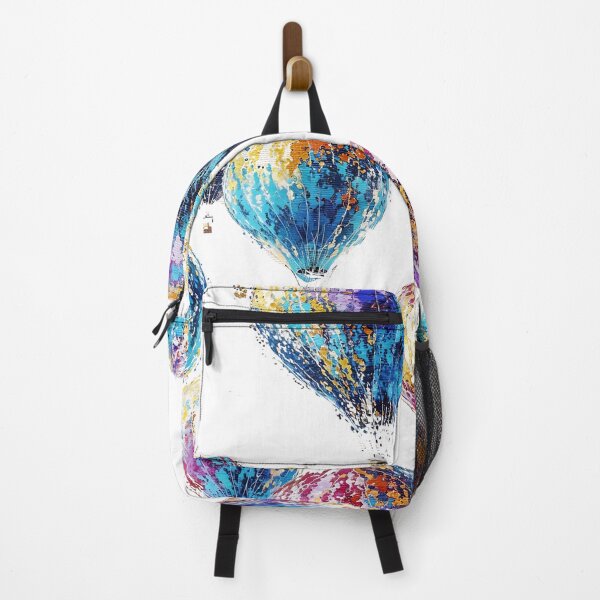 Item preview, hot air balloons pattern bright vibrant | dejco.art designed and sold by dejco.art.