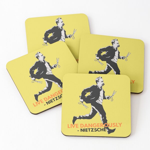 Item preview, Live Dangerously - Nietzsche designed and sold by wearphilosophy.