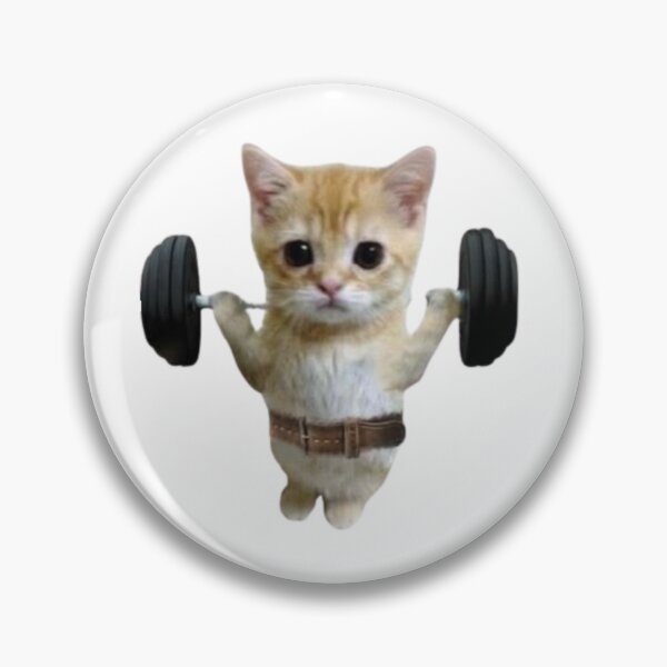 Item preview, Gym Cat Squat designed and sold by T-Wearz.