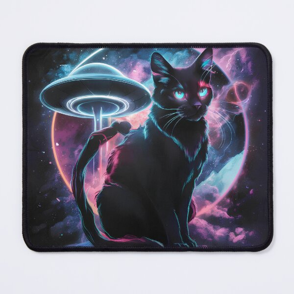 Item preview, Cosmic cat in neon dust designed and sold by Paul-Place.