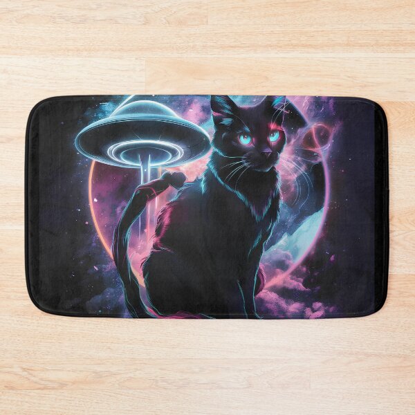Item preview, Cosmic cat in neon dust designed and sold by Paul-Place.