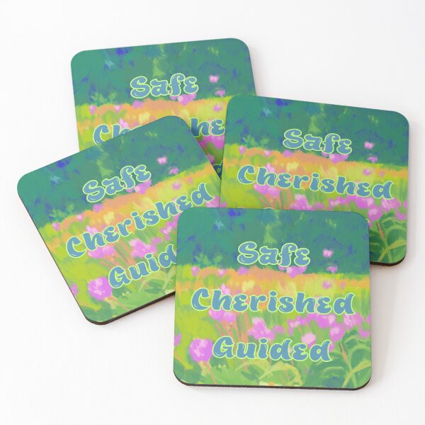 Item preview, Safe, Cherished, Guided - Christian Comfort Art Print designed and sold by skim3080.