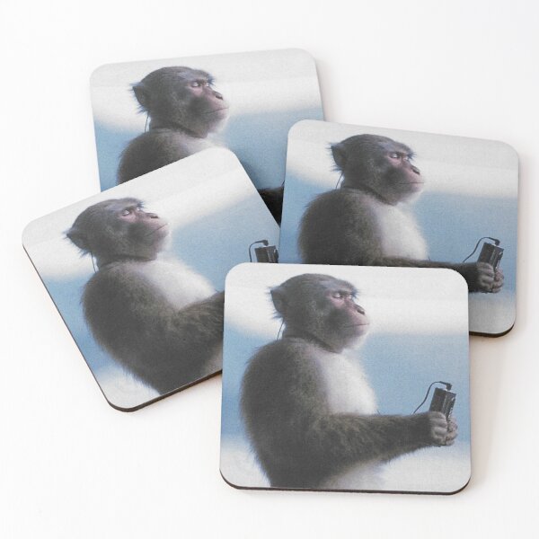 Item preview, Chill monkey listening to music designed and sold by sigmawears.