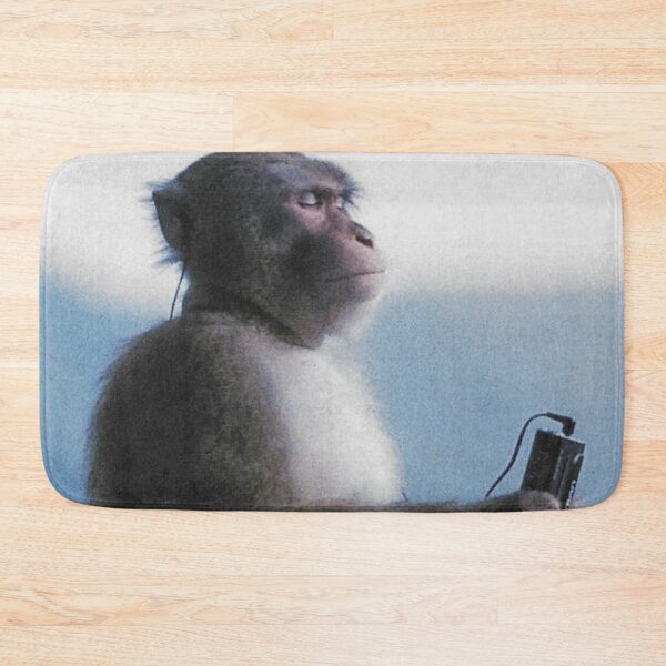 Item preview, Chill monkey listening to music designed and sold by sigmawears.
