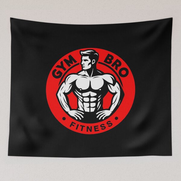 Item preview, Gym Bro Fitness designed and sold by ArtFactoryAI.