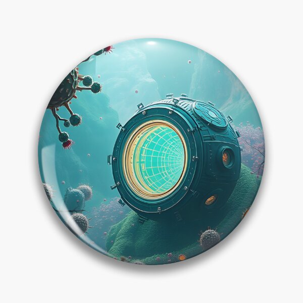 Item preview, Futuristic Biosphere designed and sold by amidigiart.