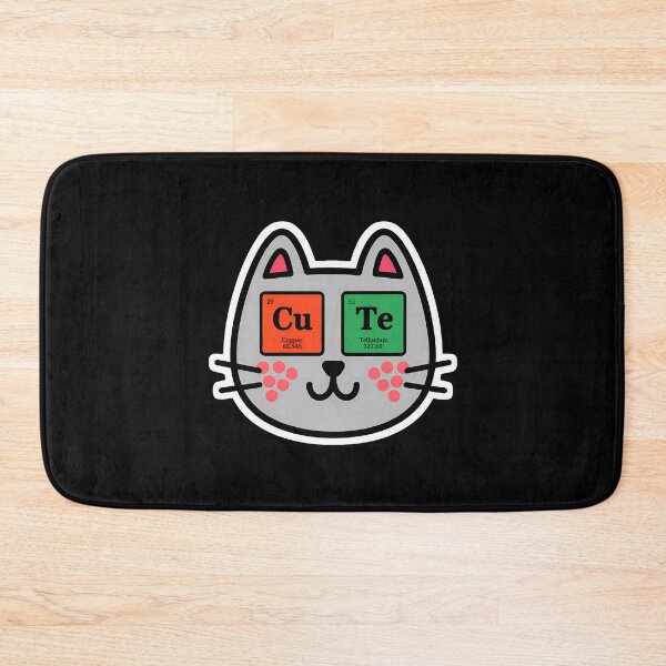 Item preview, Cu-Te Chemistry: Adorable Science Cat designed and sold by Psycho-Crazy.