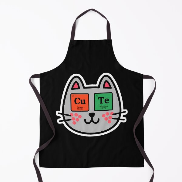 Item preview, Cu-Te Chemistry: Adorable Science Cat designed and sold by Psycho-Crazy.