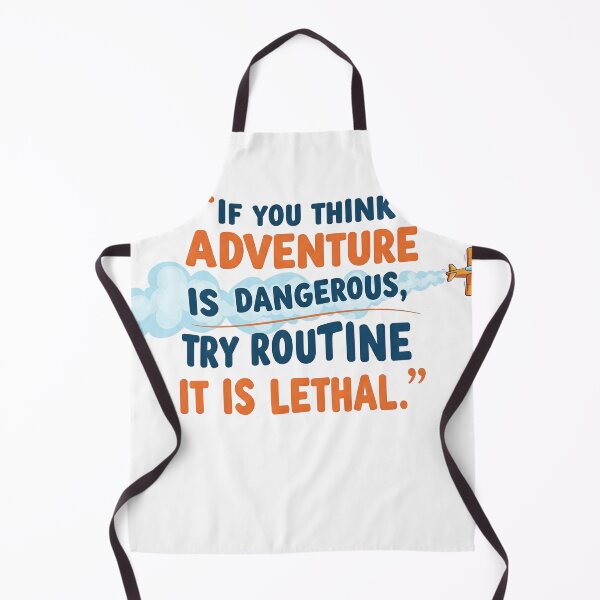 Item preview, Adventure is Dangerous designed and sold by StitchNRebl.