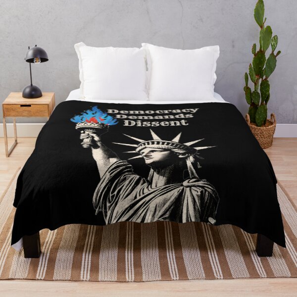 Item preview, Statue of Liberty: Democracy Demands Dissent designed and sold by jglobal360.