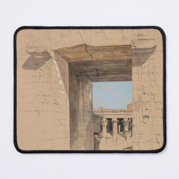 Item preview, Egyptian Temple designed and sold by 19th Century in Color.