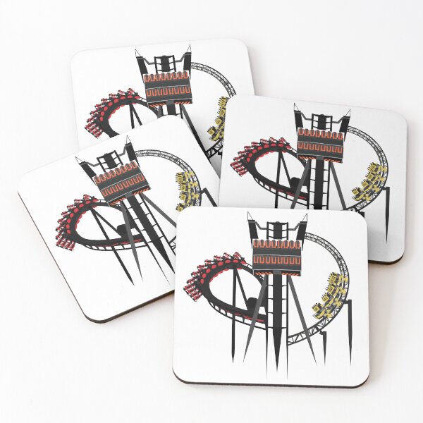 Item preview, Alton Towers Coaster Trio 2025 designed and sold by CoasterMerch.