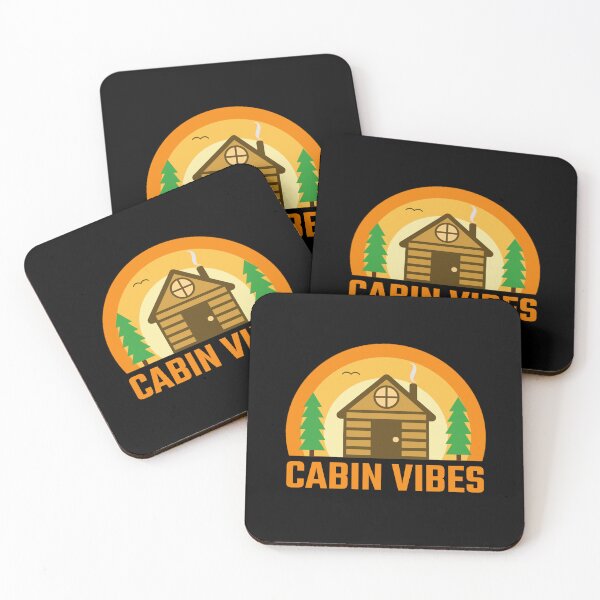 Item preview, Cabin Vibes, Outdoor Mountain Camping Adventures  designed and sold by Sunserize Designs.