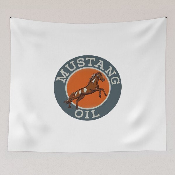 Item preview, Vintage Mustang Oil designed and sold by QuayTradingCo.