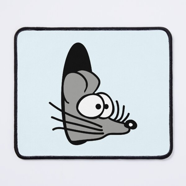 Item preview, Mouse Looks out of a Wall Hole Cute Funny Comic designed and sold by shirt-o-mat.