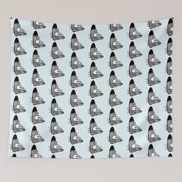 Item preview, Mouse Looks out of a Wall Hole Cute Funny Comic designed and sold by shirt-o-mat.