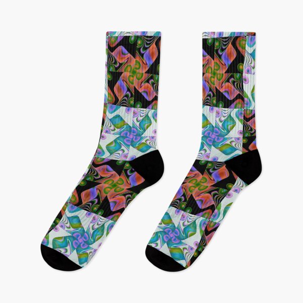 Item preview, Chromatic Cascade: A Repeating Flow designed and sold by bloorose.