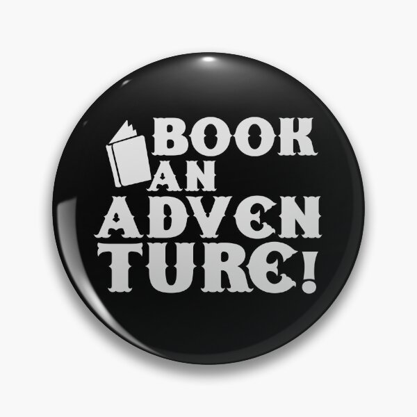 Item preview, Book an ADVENTURE ! Bookweek 2025 in grey designed and sold by jazzydevil.